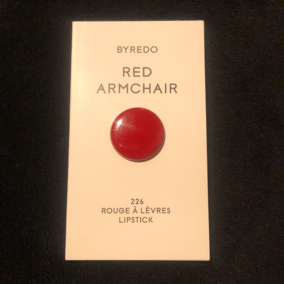 BYREDO💋1-Mini Red Armchair 226 Rouge A Levres Lipstick Pod / Made in Italy - Picture 1 of 1